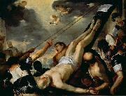 Luca Giordano Crucifixion of St Peter Spain oil painting artist